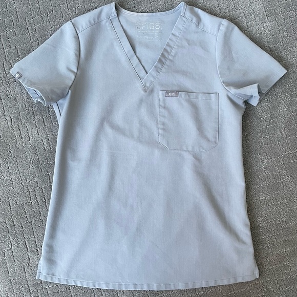 Figs Other Figs Cement Catarina One Pocket Scrub Top Xs Poshmark